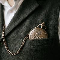 Royal Opera Pocket Watch Hunter Case Quartz