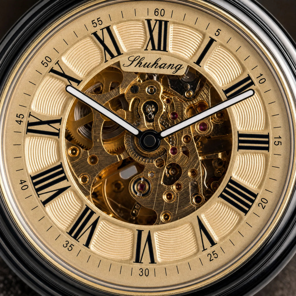 Royal Opera Pocket Watch Hunter Case Roman Numerals