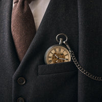 Royal Opera Pocket Watch Hunter Case Roman Numerals