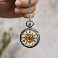 Royal Opera Pocket Watch Hunter Case Roman Numerals
