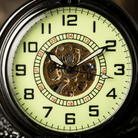 Royal Opera Pocket Watch Luminous Skeleton