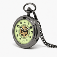Royal Opera Pocket Watch Luminous Skeleton