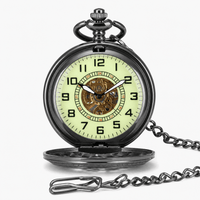 Royal Opera Pocket Watch Luminous Skeleton