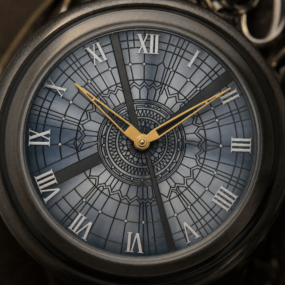 Royal Opera Pocket Watch Mechanical Open Face