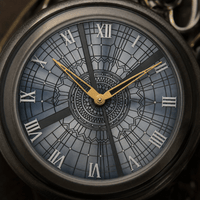 Royal Opera Pocket Watch Mechanical Open Face