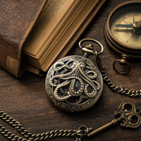 Royal Opera Pocket Watch Octopus Engraved