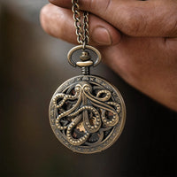 Royal Opera Pocket Watch Octopus Engraved