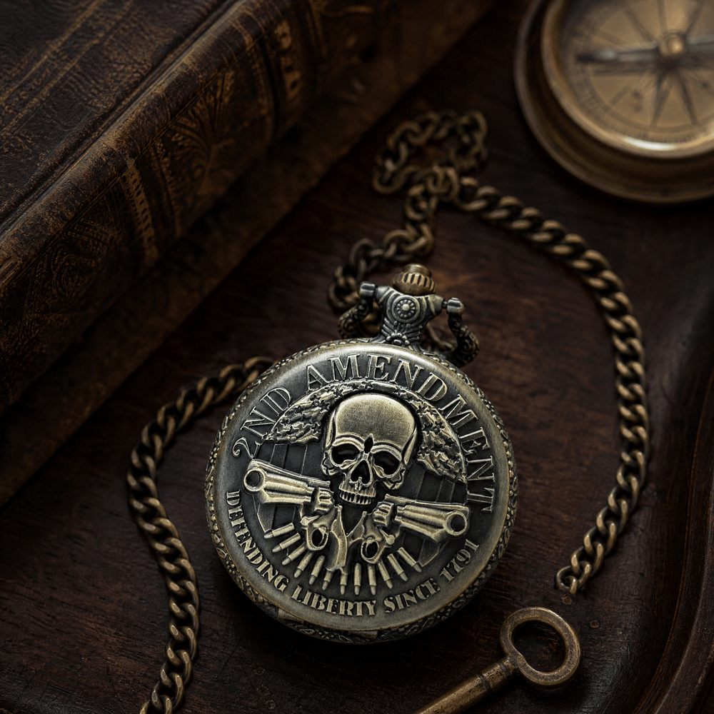 Royal Opera Pocket Watch Open Face Chain