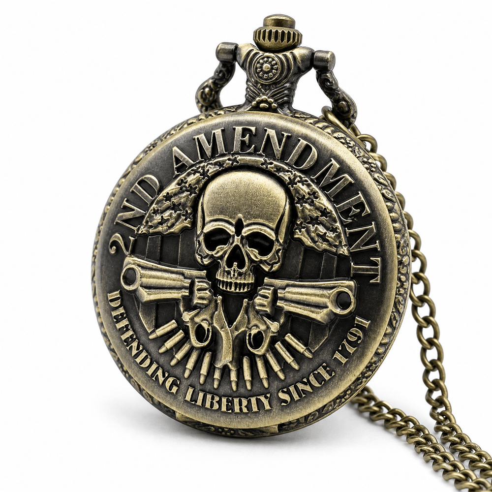 Royal Opera Pocket Watch Open Face Chain