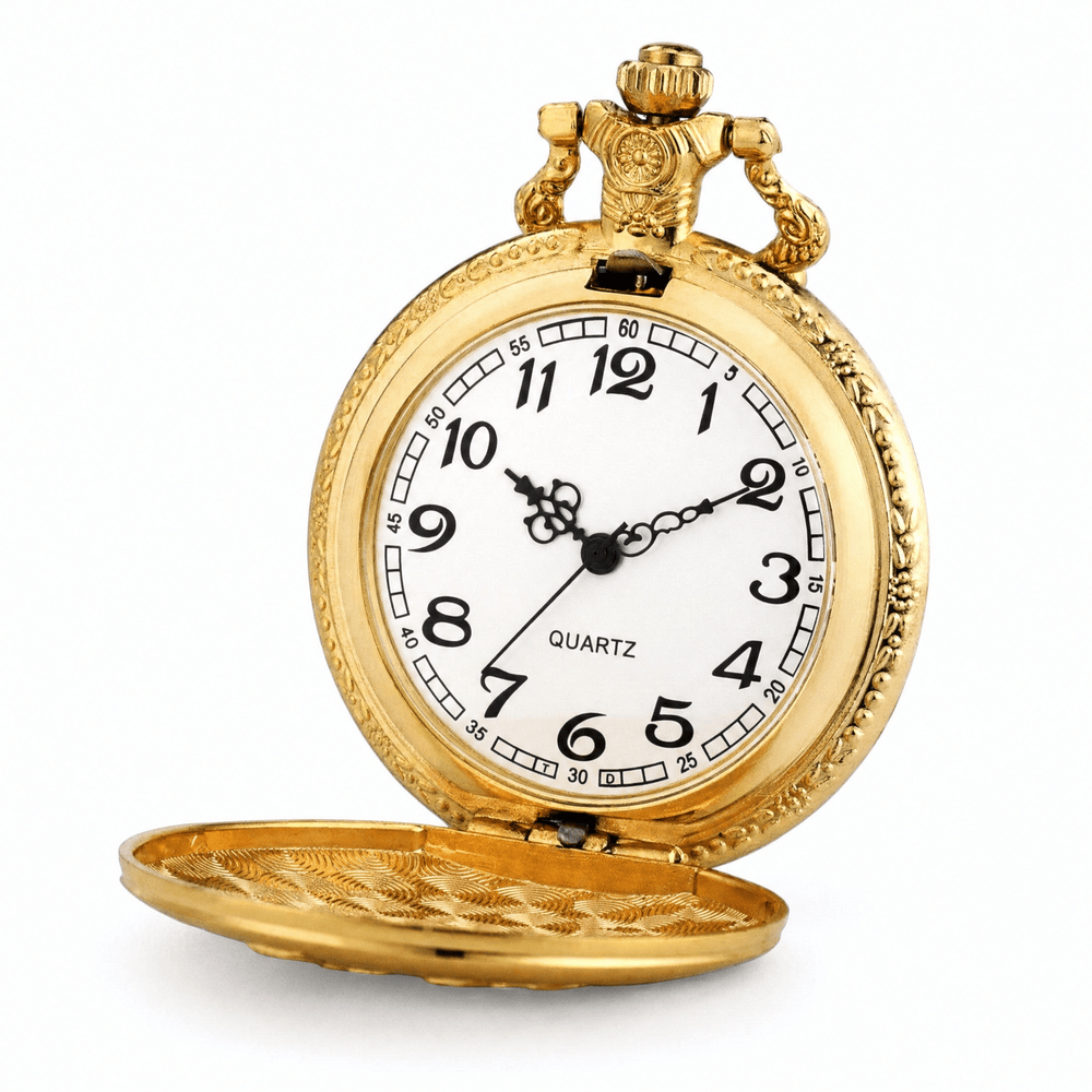 Royal Opera Pocket Watch Open Face For Gentlemen