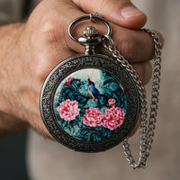 Royal Opera Pocket Watch Open Face For Women