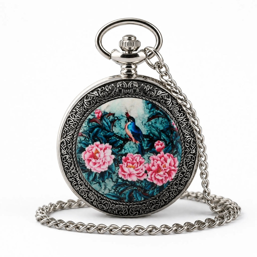 Royal Opera Pocket Watch Open Face For Women