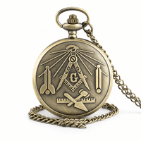 Royal Opera Pocket Watch Open Face Masonic
