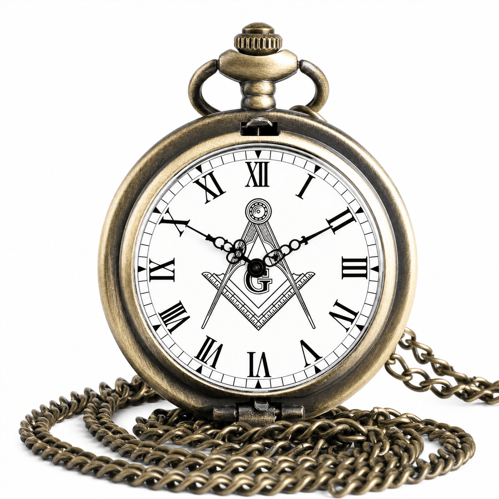 Royal Opera Pocket Watch Open Face Masonic