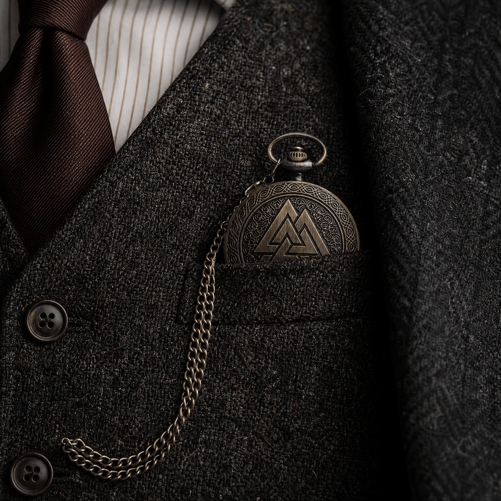 Royal Opera Pocket Watch Open Face Ornate Hands