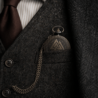 Royal Opera Pocket Watch Open Face Ornate Hands
