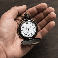 Royal Opera Pocket Watch Open Face Ornate Hands