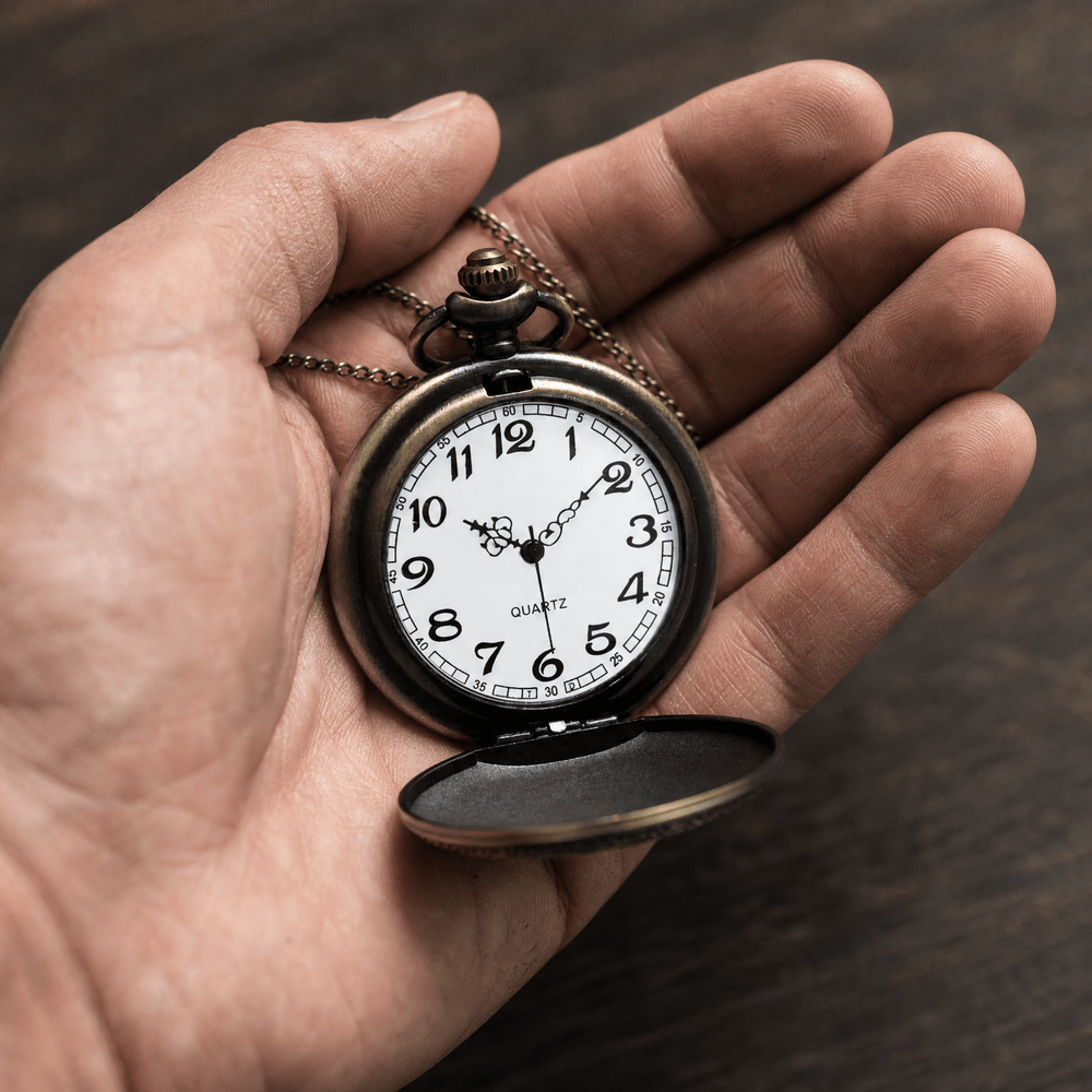 Royal Opera Pocket Watch Open Face Ornate Hands