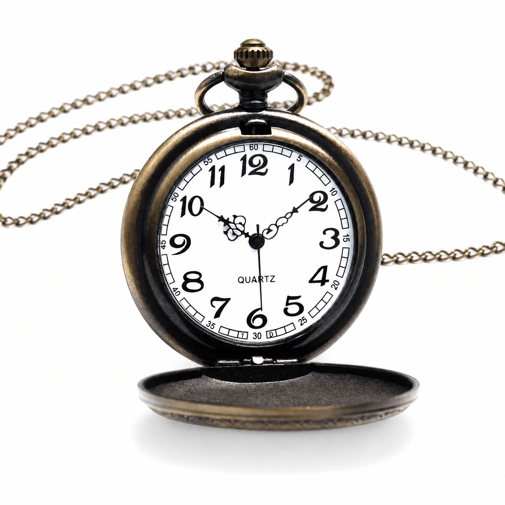 Royal Opera Pocket Watch Open Face Ornate Hands