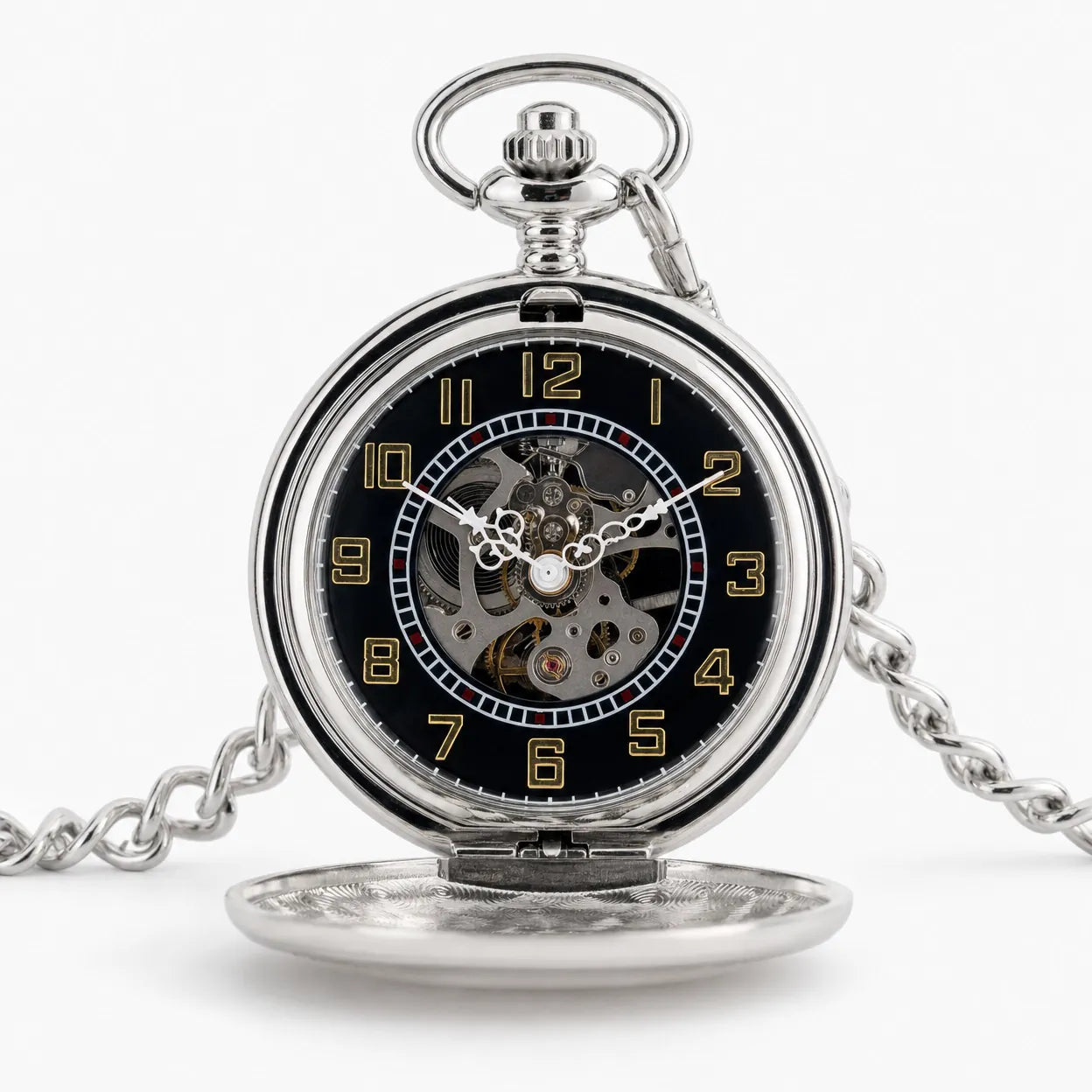 Royal Opera Pocket Watch Open Face Skeleton