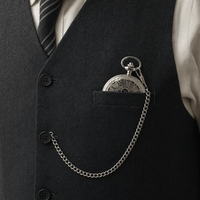 Royal Opera Pocket Watch Open Face Skeleton Dial