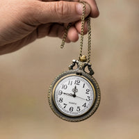 Royal Opera Pocket Watch Roman Numerals Chain