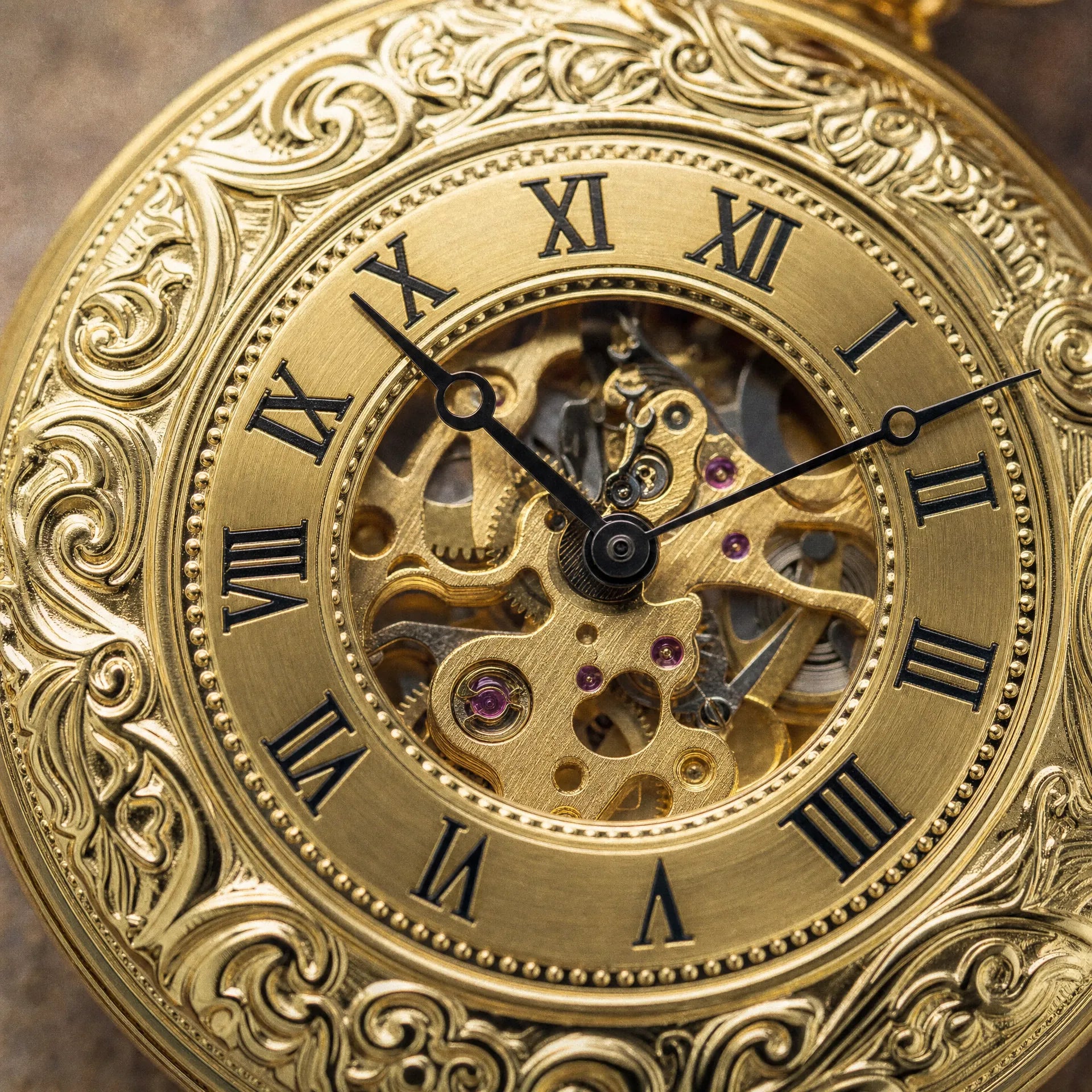 Royal Opera Pocket Watch Skeleton For Men
