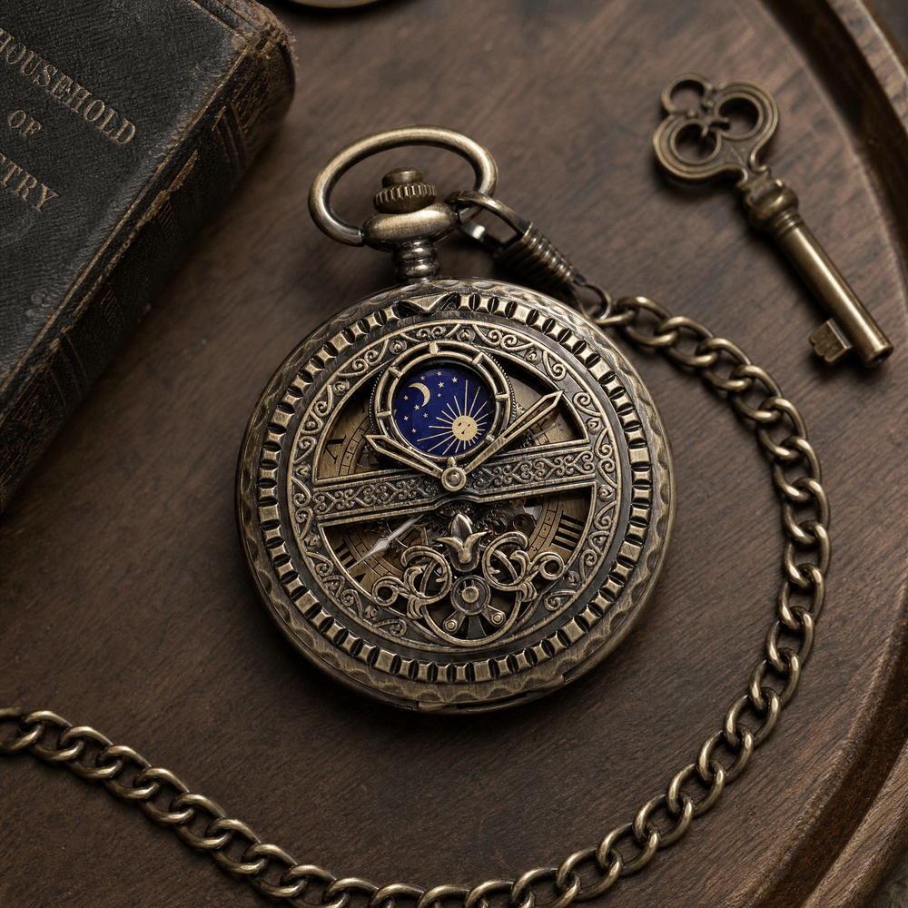 Royal Opera Pocket Watch Skeleton Mechanical