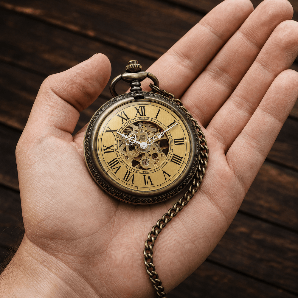 Royal Opera Pocket Watch Skeleton Mechanical