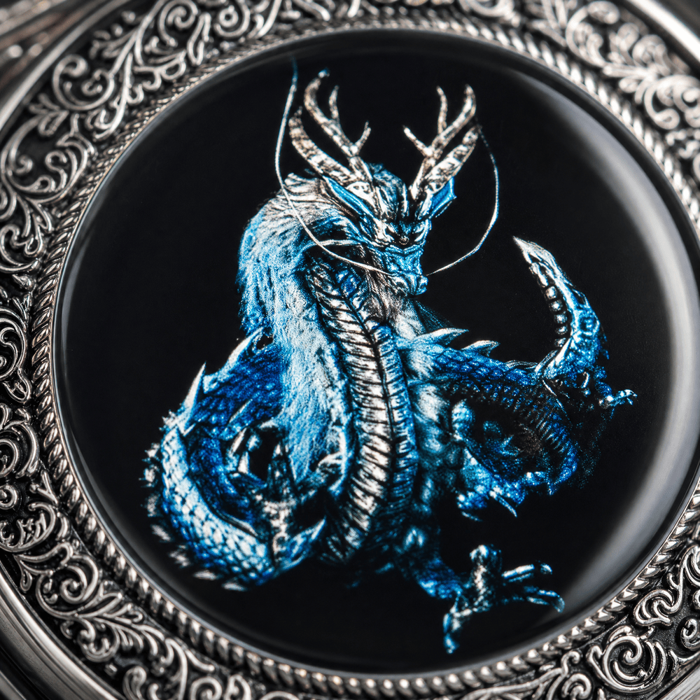 Royal Opera Pocket Watch Skeleton Mechanical Open