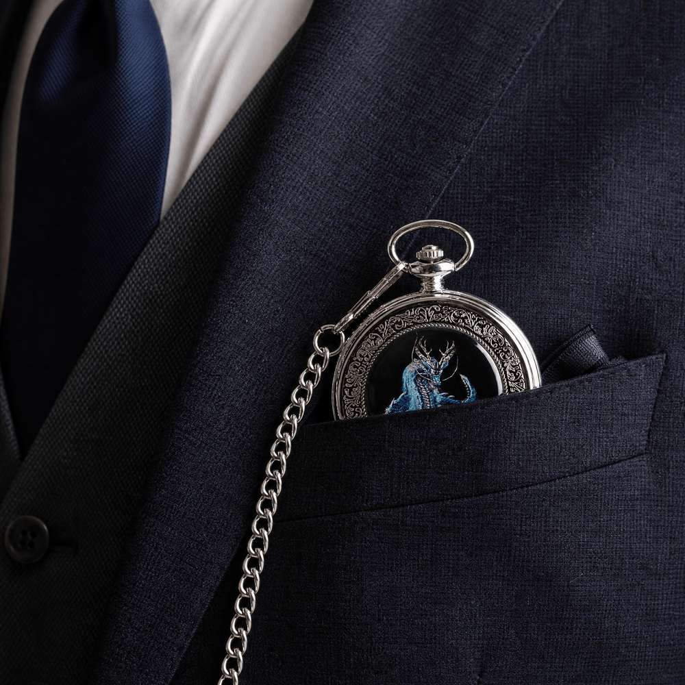 Royal Opera Pocket Watch Skeleton Mechanical Open