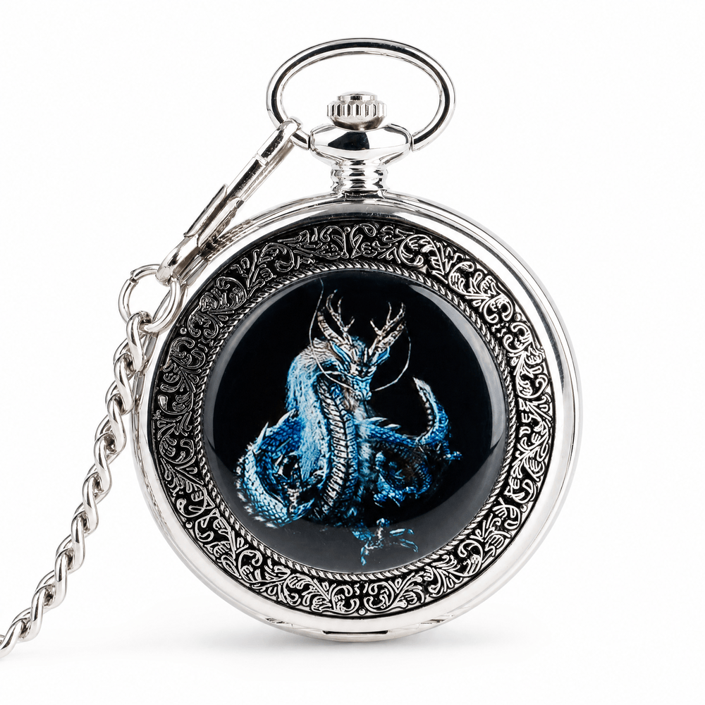 Royal Opera Pocket Watch Skeleton Mechanical Open