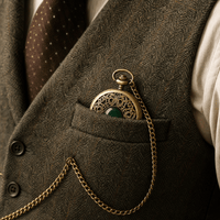 Royal Opera Pocket Watch Skeleton Roman Numerals