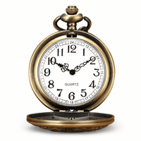 Royal Opera Pocket Watch Skeleton Roman Numerals