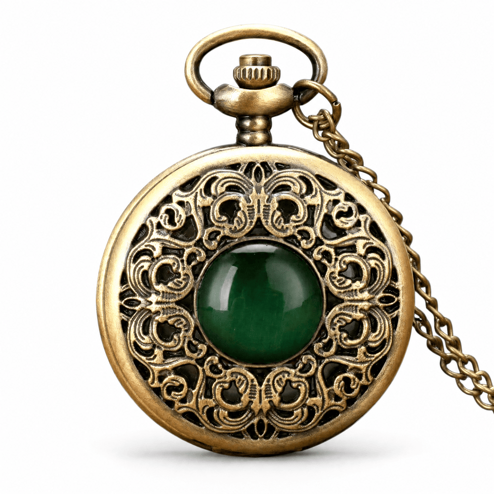 Royal Opera Pocket Watch Skeleton Roman Numerals