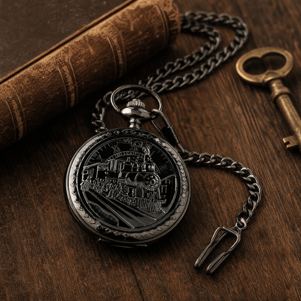 Royal Opera Pocket Watch Steampunk Skeleton
