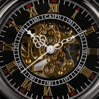 Royal Opera Pocket Watch Steampunk Skeleton