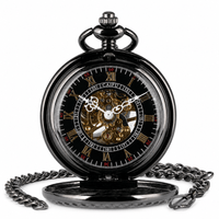 Royal Opera Pocket Watch Steampunk Skeleton
