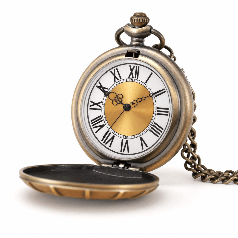 Royal Opera Pocket Watch Sunburst Dial