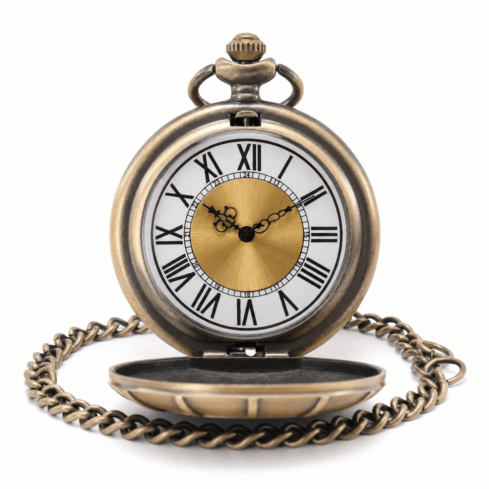 Royal Opera Pocket Watch Sunburst Dial