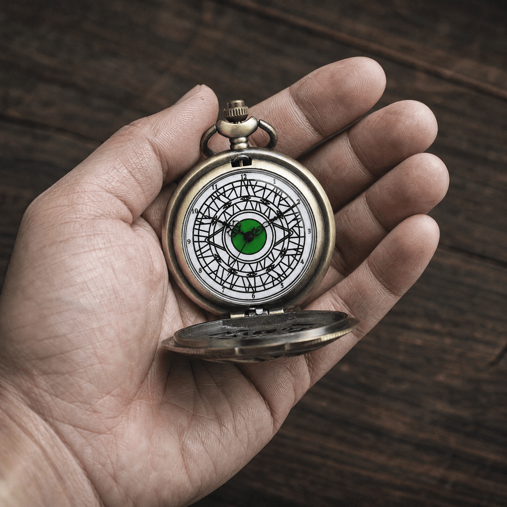 Royal Opera Pocket Watch Vintage For Men Chain