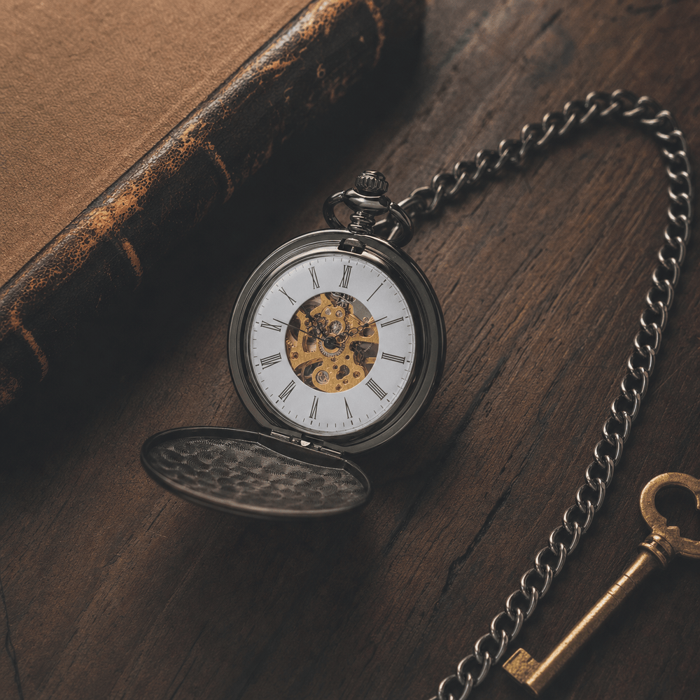 Royal Opera Pocket Watch Vintage Open Face