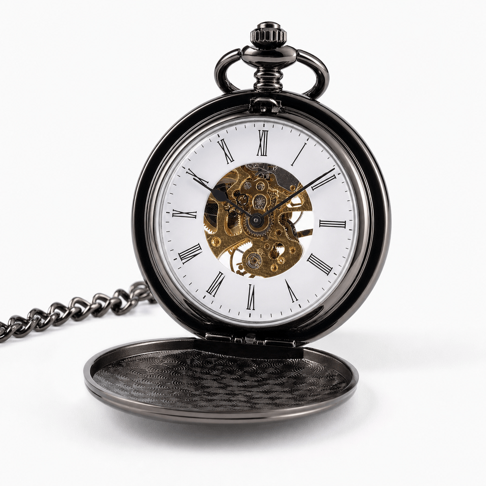 Royal Opera Pocket Watch Vintage Open Face