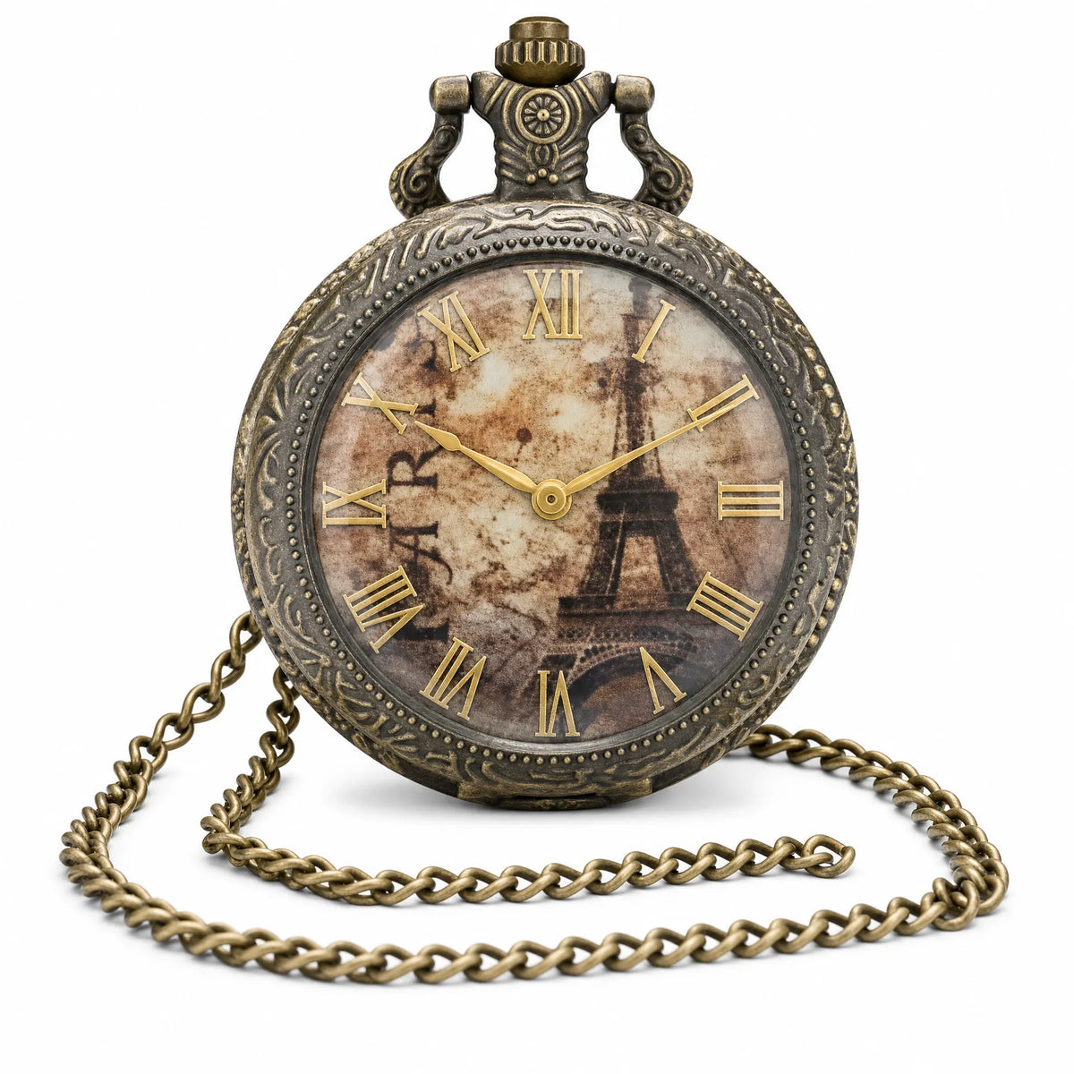 Royal Opera Pocket Watch Vintage Open Face Quartz