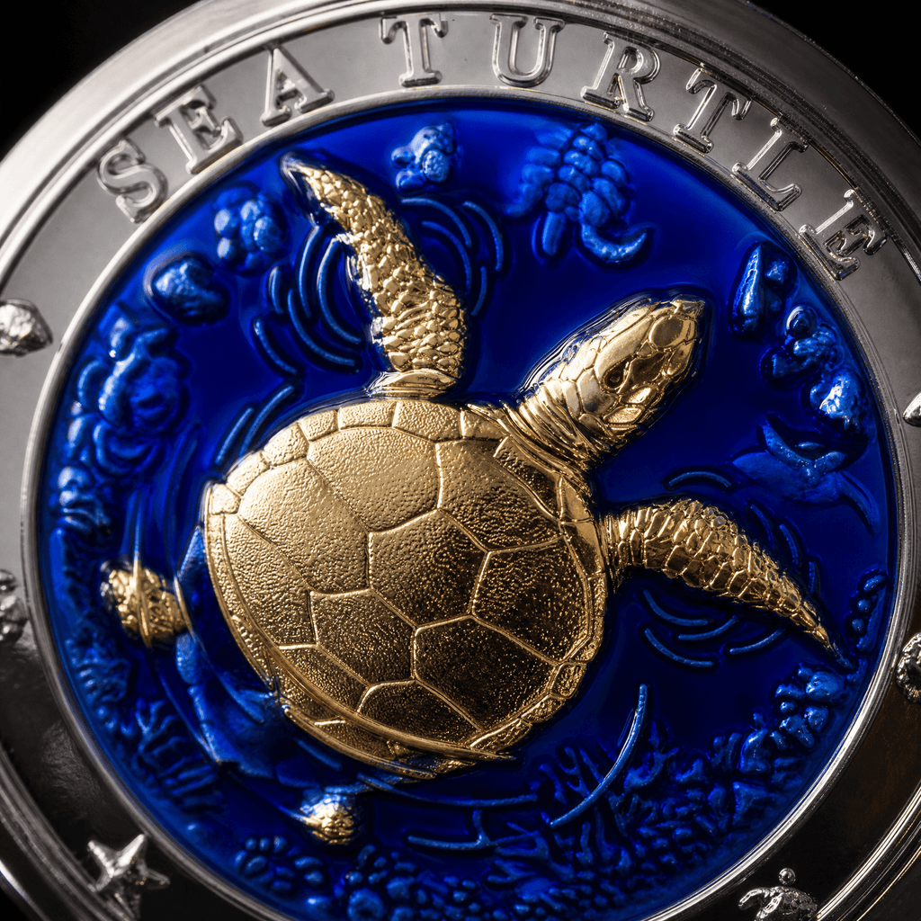 Royal Opera Pocket Watch Vintage Sea Turtle