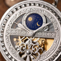 Royal Opera Pocket Watch Vintage Skeleton