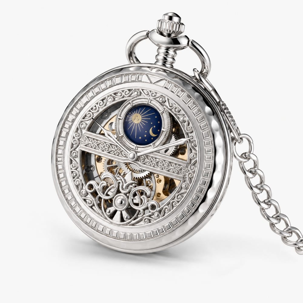Royal Opera Pocket Watch Vintage Skeleton