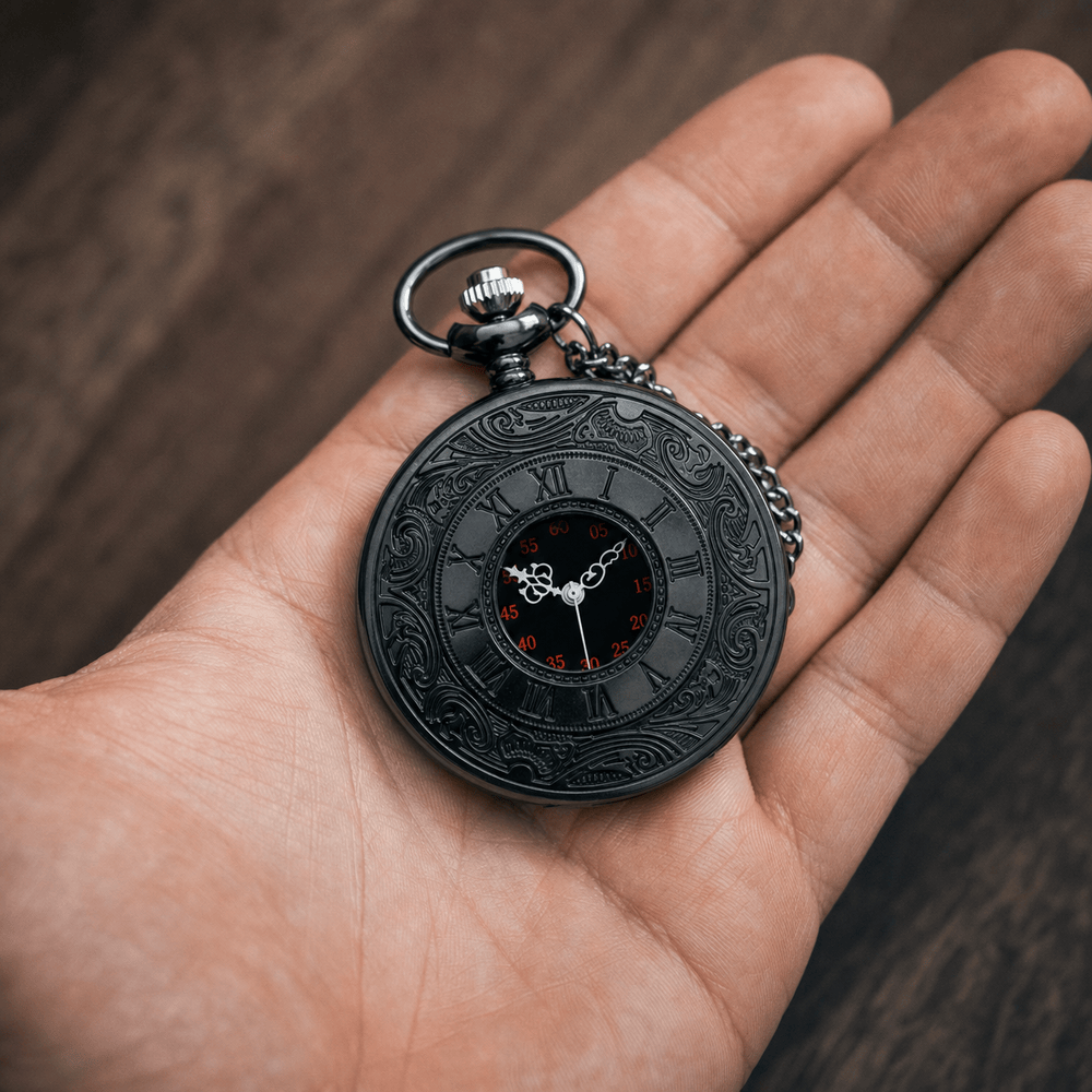 Royal Opera Pocket Watch Vintage Skeleton Exposed Gear