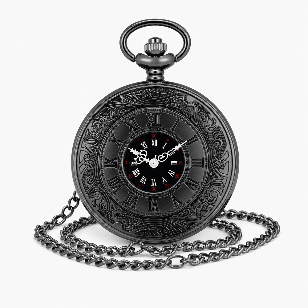 Royal Opera Pocket Watch Vintage Skeleton Exposed Gear