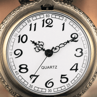 Royal Opera Pocket Watch Wolf Engraved Open Face
